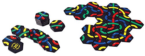 Jeu de stratégie Tantrix avec tuiles colorées pour tous âges