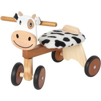 Le Tricyle en Bois au look vache
