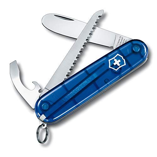 Victorinox Junior 09 Couteau Suisse pour enfant rouge avec fonctions sécuritaires et polyvalentes pour jeunes explorateurs