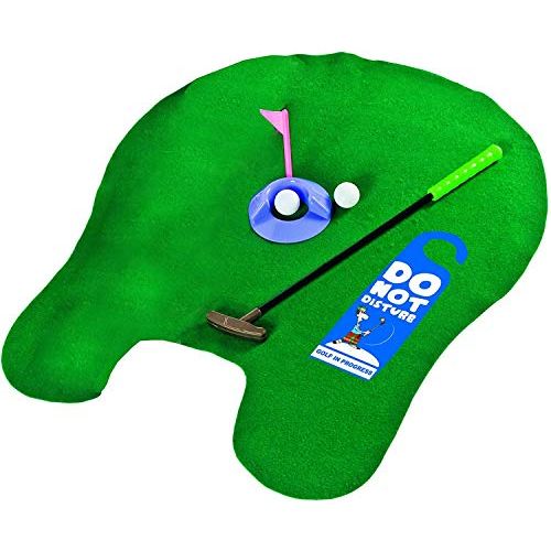 kit d'entraînement au golf pour WC, cadeau humoristique best seller