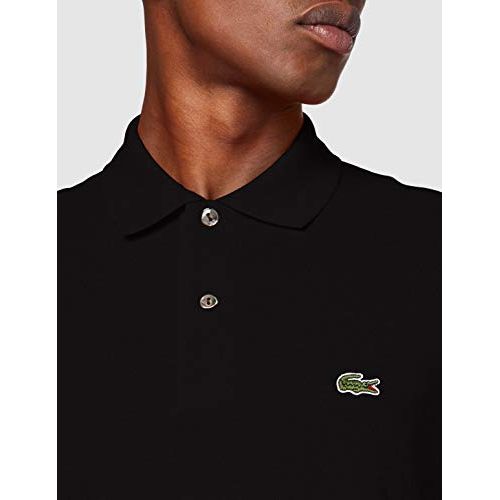 Polo à manches longues Lacoste - style, confort, élégance, couleurs variées, cadeau idéal pour hommes, finition soignée.