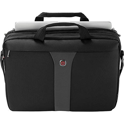Sacoche de voyage Wenger Legacy 17 pouces checkpoint friendly pour ordinateur, sécurisée et organisée, idéale pour aéroports