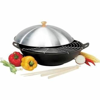 Wok en fonte