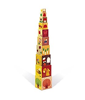 Pyramide Carres - Les 4 Saisons - Janod