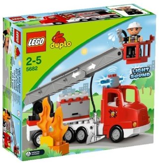 Le camion de pompier Duplo