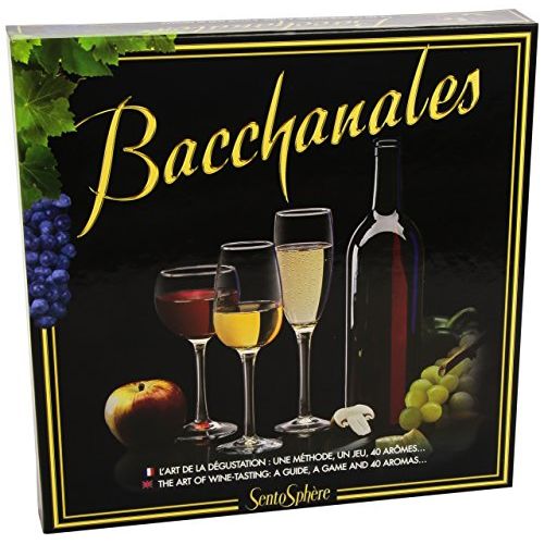 Jeu d'oenologie BACCHANALES, expérience sensorielle de découverte des arômes du vin