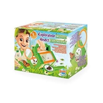 Kit d'observation d'insectes de la marque Buki : cadeau éducatif pour enfant passionné par la nature et les insectes.