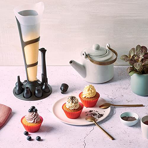 Poche à douille en silicone Mastrad : Kit complet pour des desserts magnifiquement décorés.