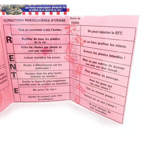 Le permis est obligatoire en cas de contrôle !