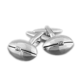 Boutons de manchette ballon ovale