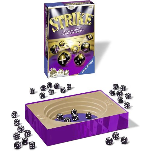 Jeu d'ambiance Strike idéal pour les amateurs de jeux, simple, addictif, parties rapides et familiales.