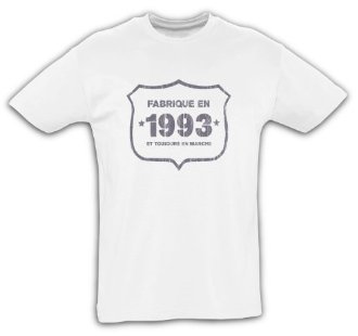 Tee shirt 1993
