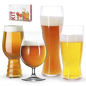 Le Coffret de 4 verres à bière de dégustation, idée cadeau amateur de bière