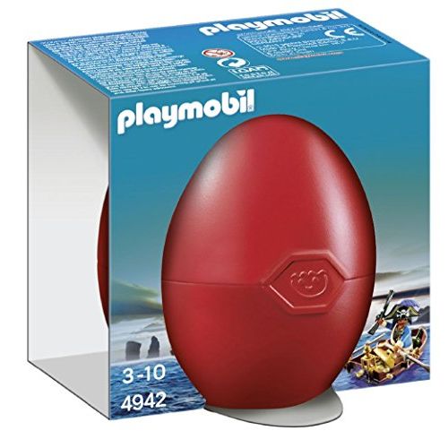 Un oeuf Playmobil avec une suprise à l'interieur...