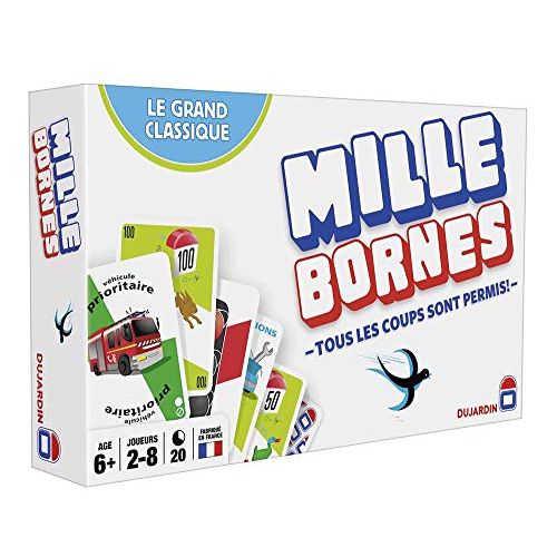 Jeu de société Mille Bornes familial et stratégique