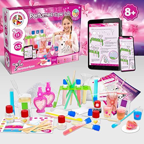 Kit éducatif Science4you pour création de parfums avec activités STEAM pour enfants