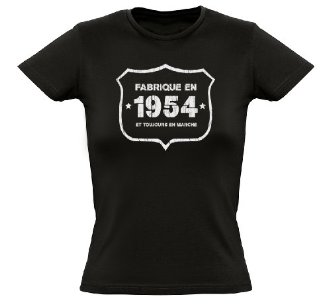 Le tee shirt femme spécial 1954