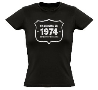 Tee shirt femme 1974
