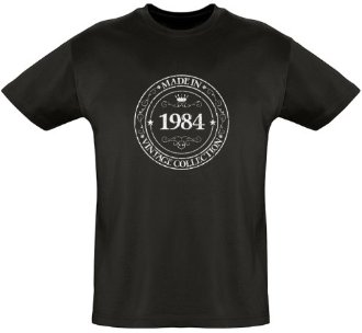 Tee shirt Made in 1984 Vintage Collection