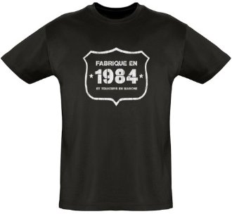Tee shirt homme 1984 vintage