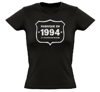 Le tee-shirt de ses 20 ans