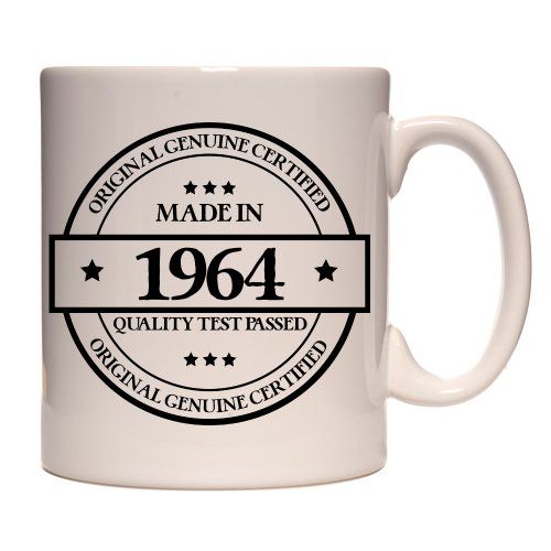mug vintage Made in 1964 cadeau parfait 60ème anniversaire