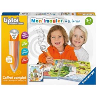 Jeu éducatif Tiptoi Ravensburger pour apprentissage interactif à la ferme