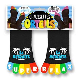 Les chaussettes spéciales retraité