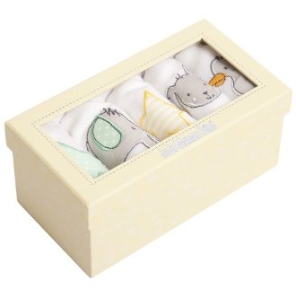 Une boite de langes joliment décorés pour faire le plaisir de bébé