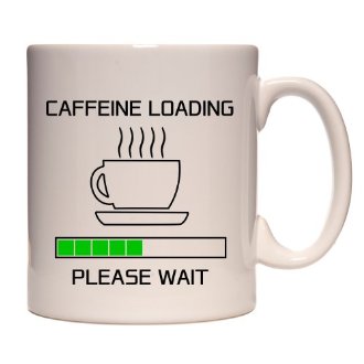 Mug geek caffeine loading