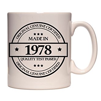 Mug en céramique Made in 1978