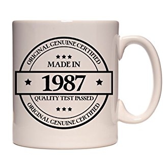 Mug Made in 1987 - Céramique 25 cl 