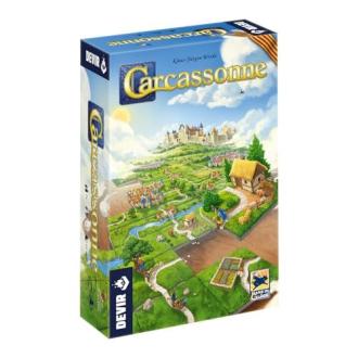 Cadeau jeu de société Carcassonne pour divertissement stratégique en famille ou entre amis
