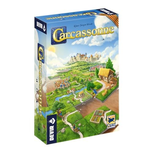 Carcassonne jeu de plateau stratégique pour enfants avec extensions