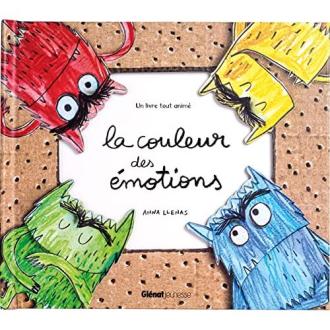 Livre La couleur des émotions éducatif pour exprimer et comprendre les sentiments.