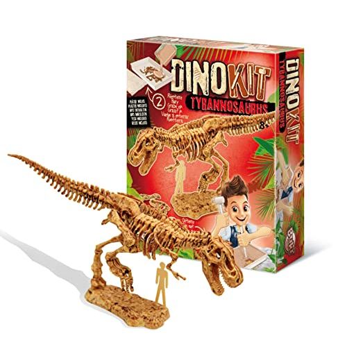 Kit de fouille de dinosaure Buki pour enfants, paléontologie ludique et éducative, assemblage T-Rex.