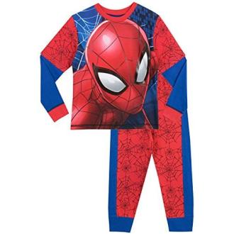 Pyjama Spiderman en coton avec design attractif, qualité supérieure et confort absolu.