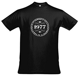 Le tee-shirt de son année de naissance