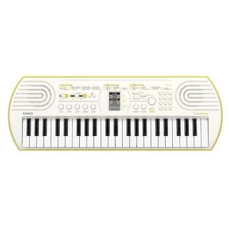 Mini piano Casio SA-80H5 avec 44 mini touches, 100 tonalités, 50 rythmes, idéal débutants/enfants, écran LCD, garantie 2 ans