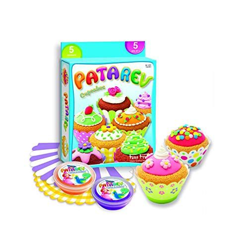 Kit modelage Patarev Cupcakes Sentosphère, créatif éducatif non-toxique, fabriqué en France