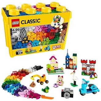 Boîte LEGO Classic pour construction créative et éducative, 442 pièces, adaptée aux enfants dès 4 ans.