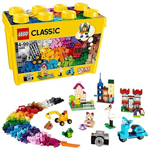 Boîte LEGO Classic pour construction créative et éducative, 442 pièces, adaptée aux enfants dès 4 ans.