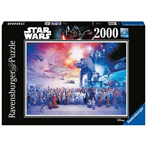 Puzzle Star Wars - Plongez dans l'univers épique de Star Wars avec ce puzzle Ravensburger de 2000 pièces.