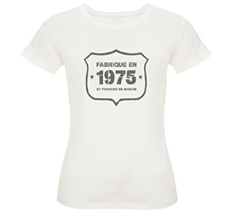 Un tee shirt spécial natifs de 1975