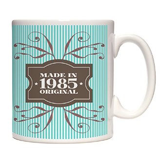 Un mug vintage spécial 1985