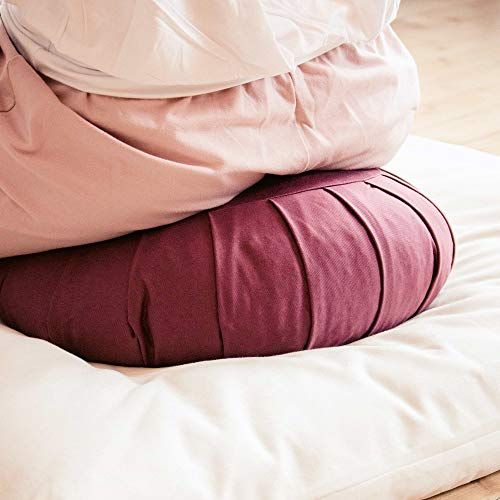 Le Zafu est le coussin traditionnel des bouddhistes zen