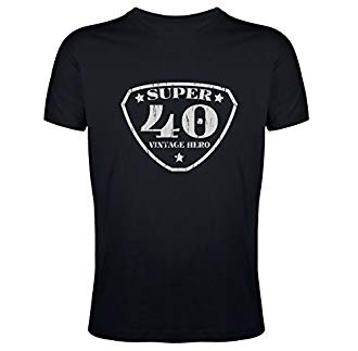 Tee shirt Super 40 Vintage Hero