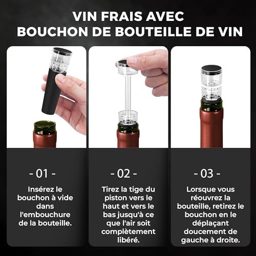 Verseur aérateur refroidisseur vin 3 en 1 Vinenco améliorant arôme et goût du vin