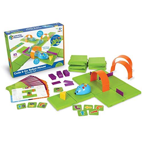 Kit labyrinthe programmable souris fromage, jeu éducatif codage enfant 4-6 ans.