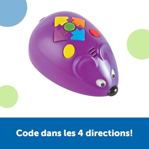 Souris robot programmable Learning Resources. Cadeau éducatif et amusant pour enfants